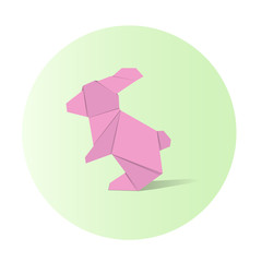 Animal origami vector