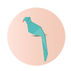 Animal origami vector