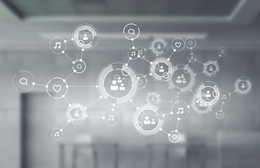 Global network as means for communication