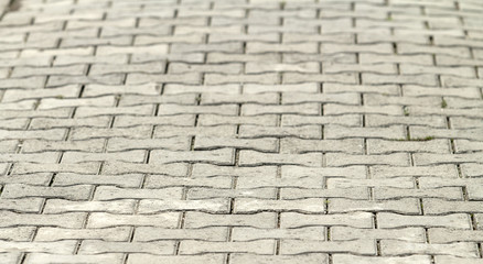 patterned paving tiles