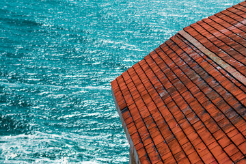 House on beach lighthouse 