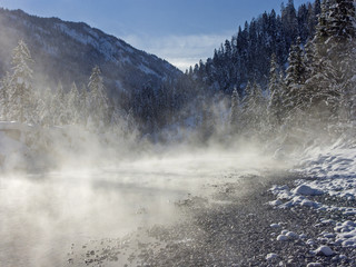 Morgennebel im Karwendel