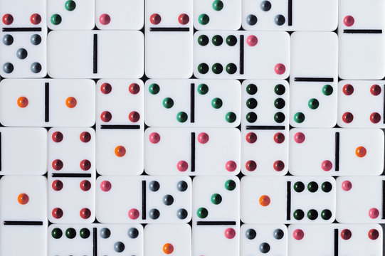 colorful domino texture
