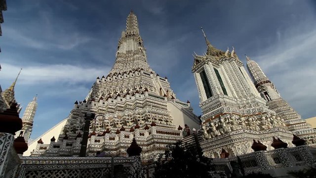 Wat Arun, Temple of the dawn in Bangkok, Thailand.