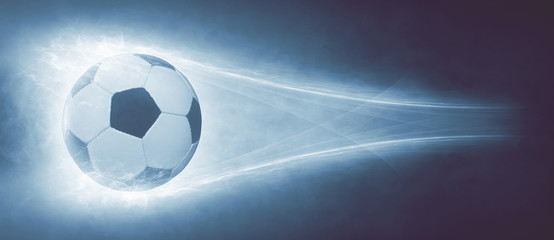 Fußball mit Lichteffekt
