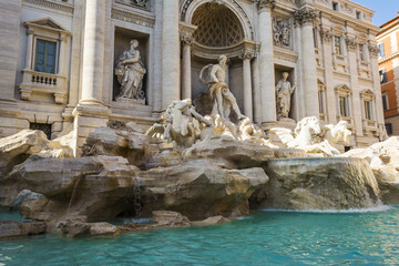 Fontana di Trevi - Trevi Fountain, Rome, Italy