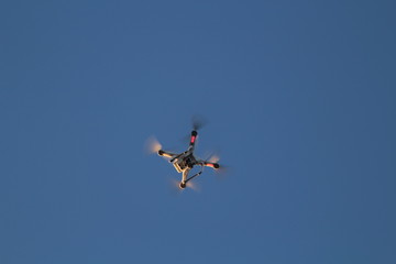 drone in the sky