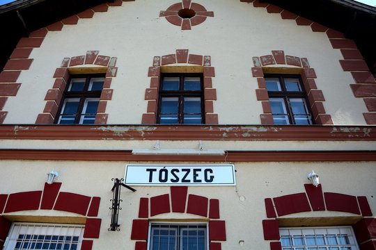 Railway station, Toszeg, Hungary