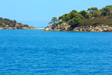 Obraz premium Sithonia coast, Greece.