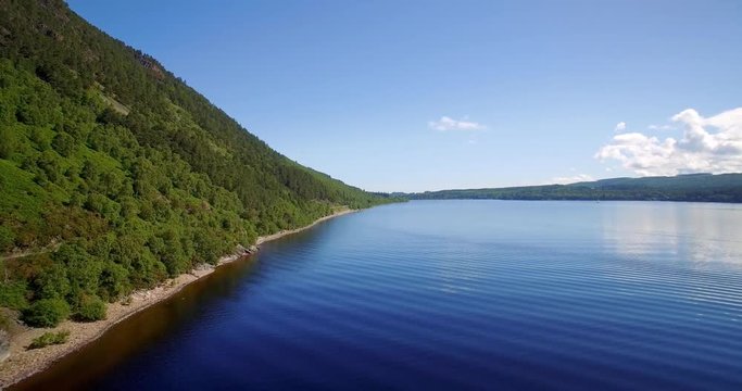 Aerial, The Mighty Loch Ness, Scotland - Graded Version