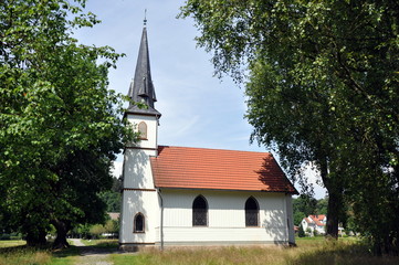 Fototapeta na wymiar Holzkirche in Elend (Harz)