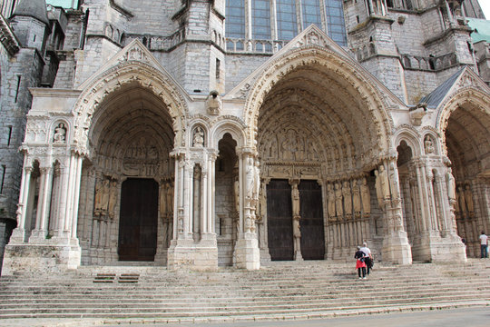Fa&ccedil;ade de la cath&eacute;drale