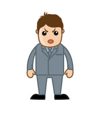 Irritating Cartoon Boss