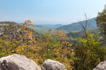 Skadar Lake in Montenegro