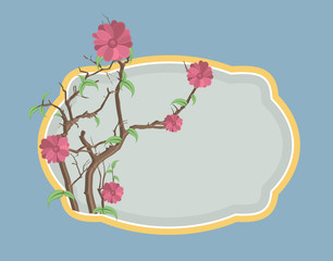 Floral Festival Banner Vector