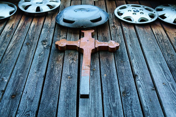 Wood cross