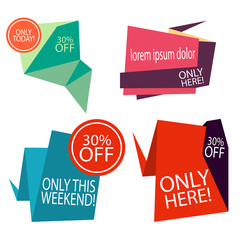 Badge modern vector vintage design label set graphic logo retro illustration banner style