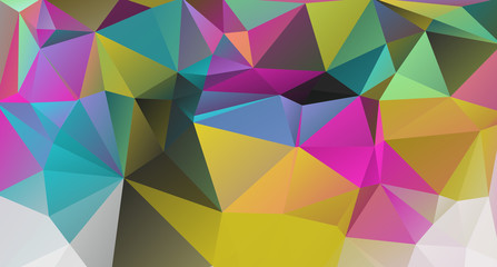 Colorful triangular background Abstract Pattern Design