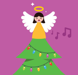 Christmas Angel Card