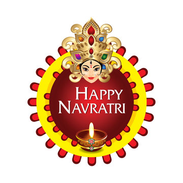 Happy Navratri Celebration Banner