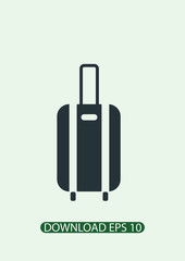 Luggage icon, Vector