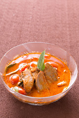 Thai Roast duck in red curry