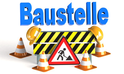 Baustelle im Internet