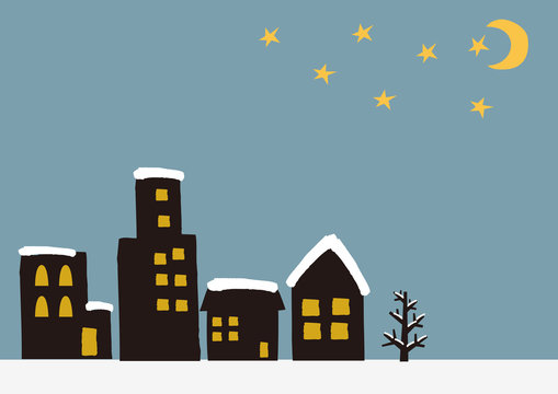 冬のイメージ 背景素材 街中 Stock Vector Adobe Stock 冬のイメージ 背景素材 街中 Stock Vector Adobe Stock