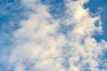 Fototapeta premium clouds on blue sky, background