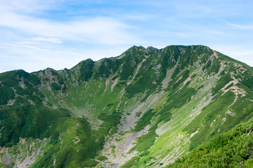 Naklejka premium 仙丈ヶ岳 大仙丈沢カール