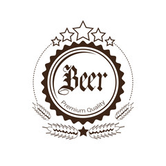 Oktoberfest Beer Festival Logo Holiday Decoration Posters Design Flat Vector Illustration