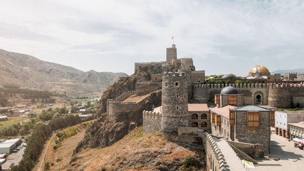 Fototapeta na wymiar The Rabati Castle in Akhaltsikhe, Georgia.