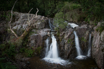 Fototapeta na wymiar Dungeon Ghyll force, waterfall, Langdales, Cumbria.