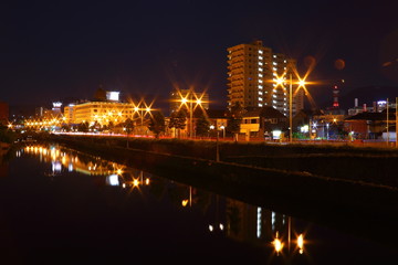Otaru night view