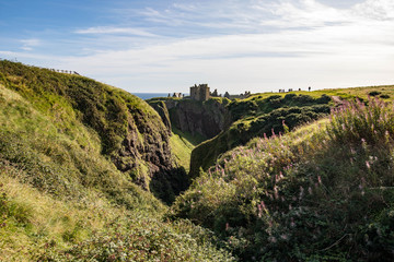 Dunnottar Castle outside Stonehaven, Scotland