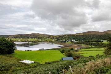 Fototapeta na wymiar Uig on Isle of Skye, Scotland