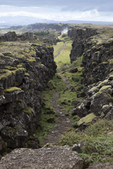 Faille de Þingvellir en Islande