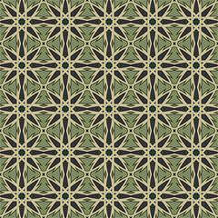 Pattern seamless texture vector background abstract geometric design.Modern fabric graphic textile white line backdrop decoration illustration.Print ornament black decor retro tile repeat element art.