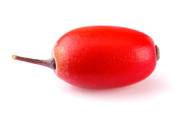 fresh barberry isolated on a white background