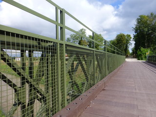 Bailey bridge for cycling track 