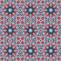 Pattern seamless texture vector background abstract geometric design.Modern fabric graphic textile white line backdrop decoration illustration.Print ornament black decor retro tile repeat element art.