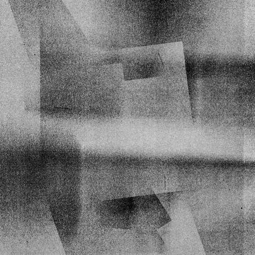 Abstract photocopy texture background with cubist shapes