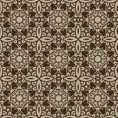 Pattern seamless texture vector background abstract geometric design.Modern fabric graphic textile white line backdrop decoration illustration.Print ornament black decor retro tile repeat element art.