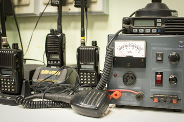 Military communications receiver or radio communication control with Radio transceivers.