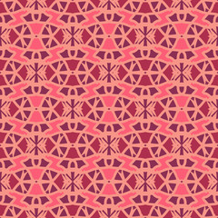 Pattern seamless texture vector background abstract geometric design.Modern fabric graphic textile white line backdrop decoration illustration.Print ornament black decor retro tile repeat element art.