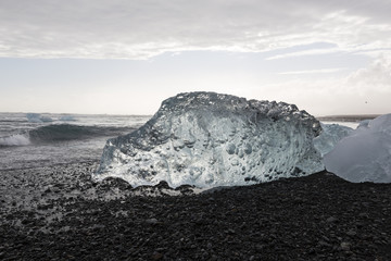 Icebergs-Ice, Ice formation, details of ice from the Jokulsarlon glacial lagoon