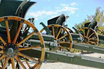 Cannon carriage of the first world war