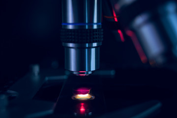 Laboratory Equipment - Optical Microscope. Microscope is used for conducting planned, research...