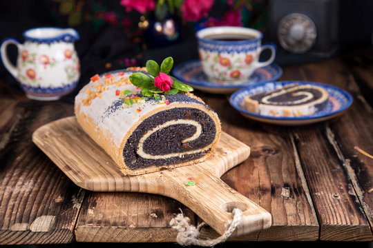 makowiec - strucla makowa - rolada