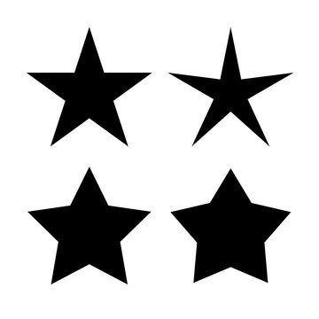 Five pointed star icon